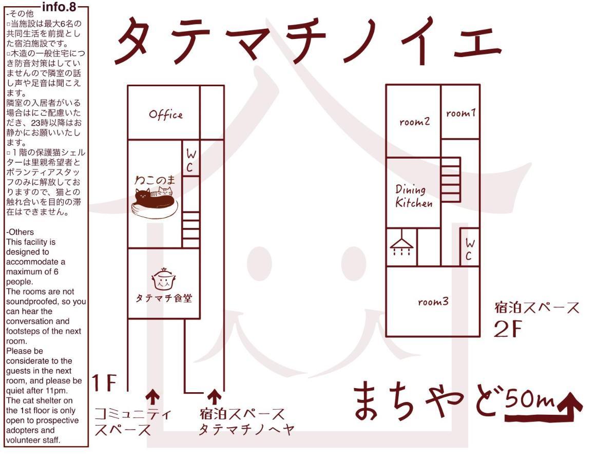 Shared House Tatemachi In Gujo Hachiman Hotel Eksteriør billede